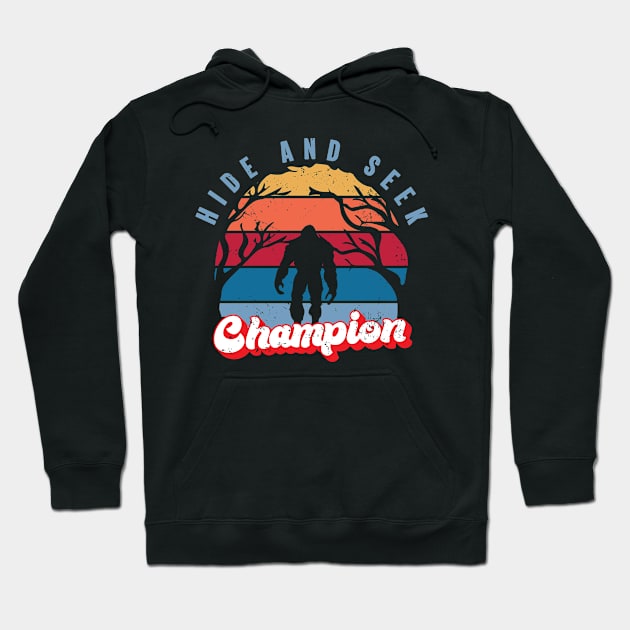 Hide and Seek Champion Big Foot Hoodie by BramCrye